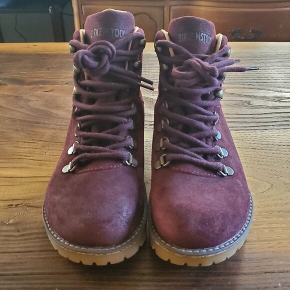 Birkenstock Shoes - Birkenstock Jackson Ochre Suede Lace Up Boot. Women’s size 5.5, size EU 36